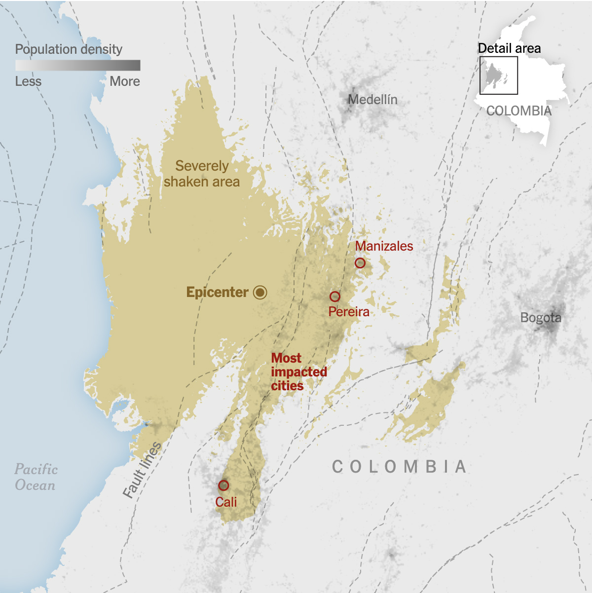Colombia Earthquake