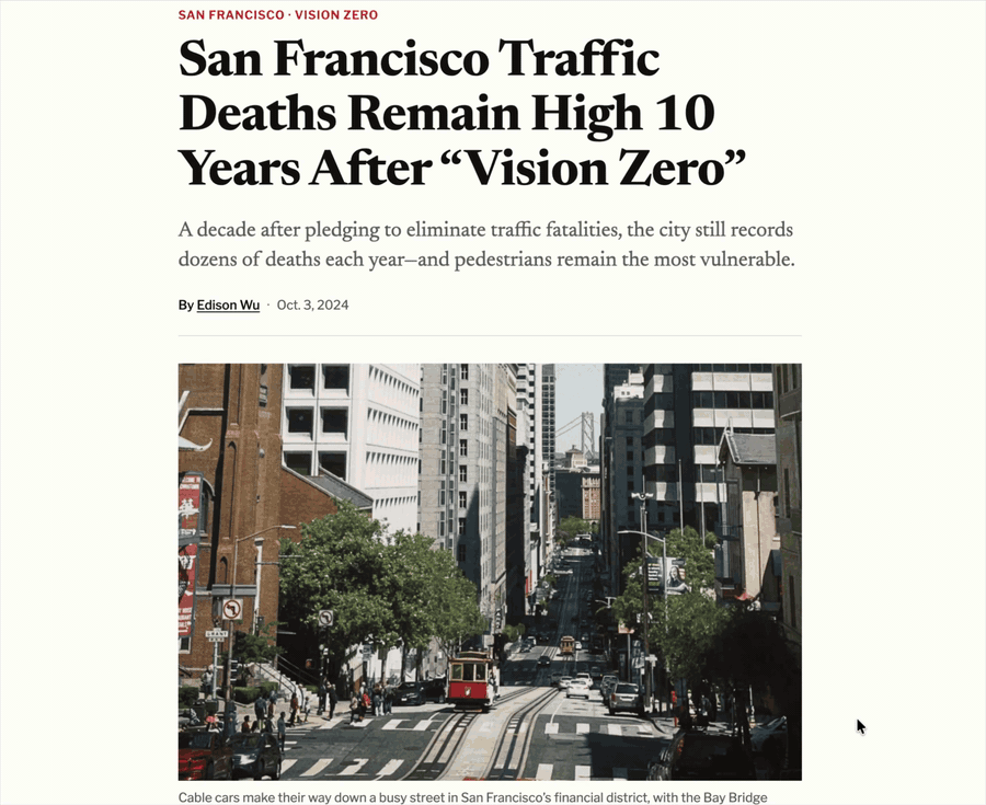 Traffic Deaths