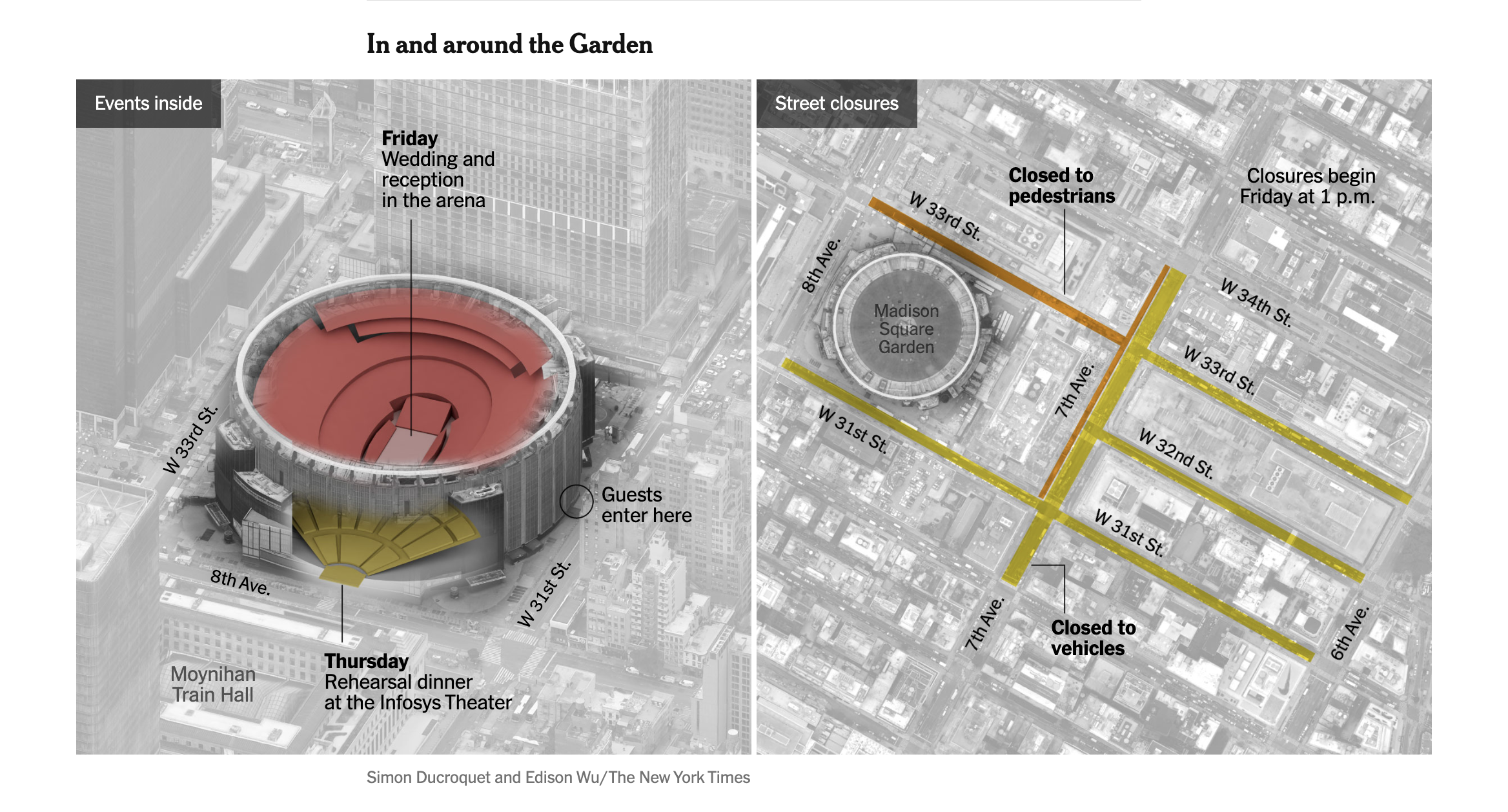 Taylor Swift wedding at Madison Square Garden